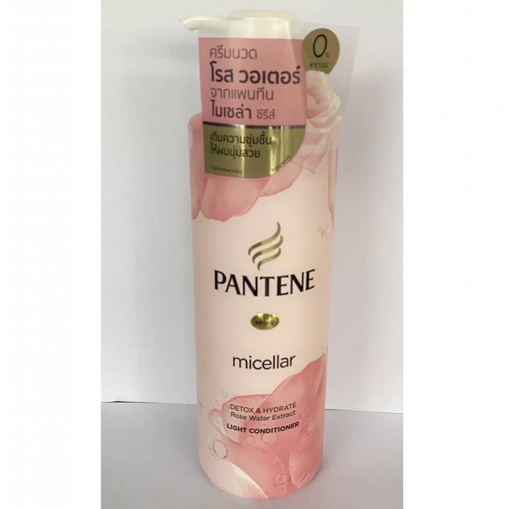 Pantene Micellar Rose Water Extract Conditioner 530ml.