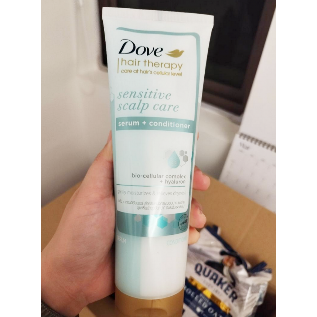 Dove Therapy Sensitive Scalp Care Serum Conditioner 230ml.