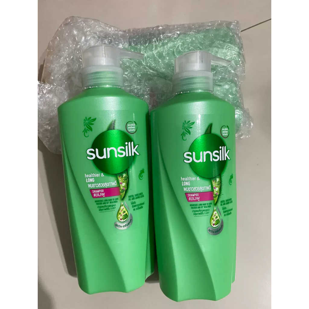 Sunsilk Healthier and Long Bonus Pack Shampoo and Conditioner 525ml.