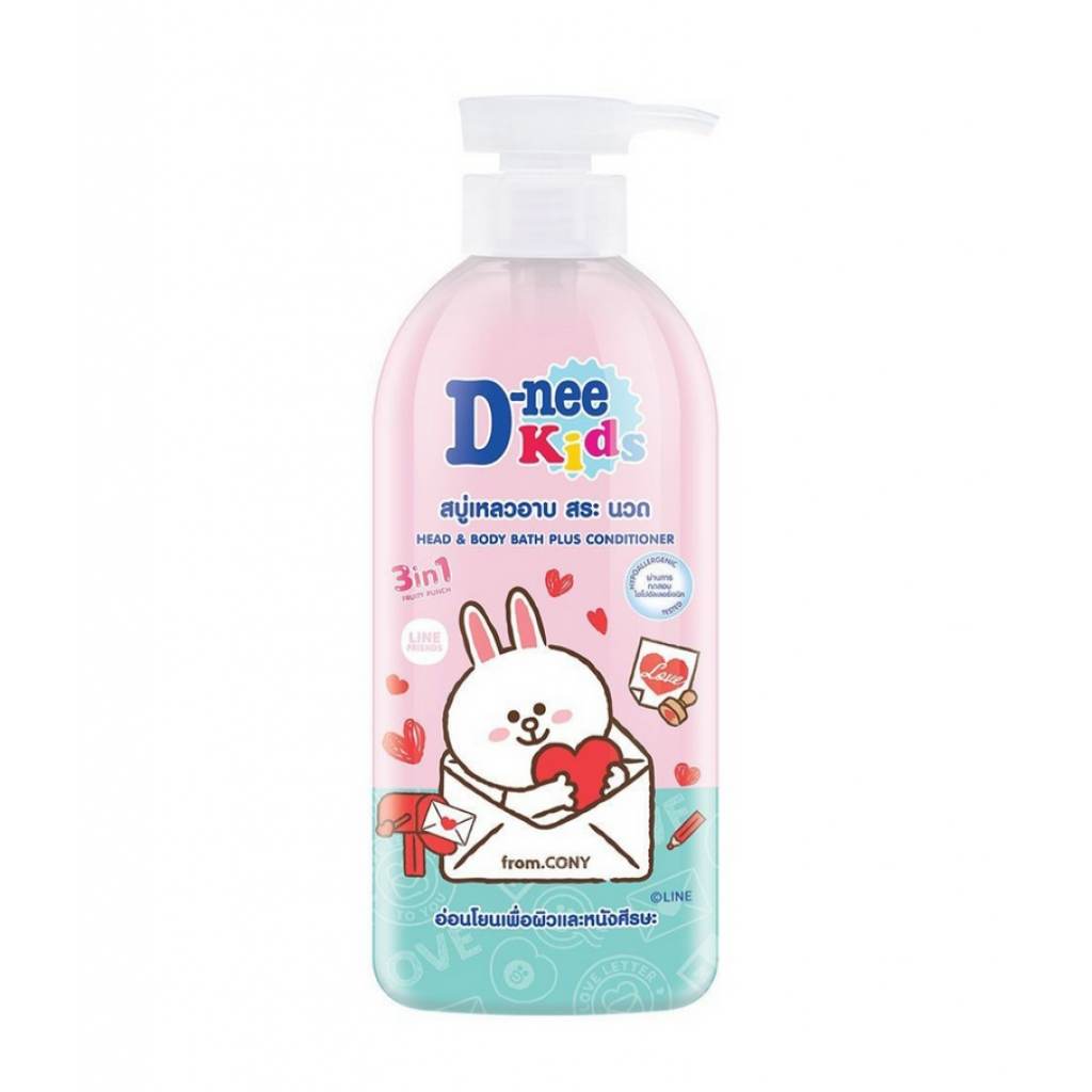 D-nee Kids Head Body Bath Plus Conditioner 450ml.