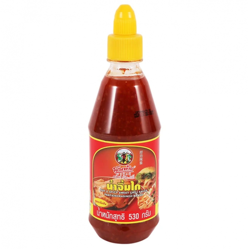 Pantainorasingh Hot and Spicy Sweet Chili Sauce 530g.