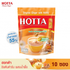 Hotta Original Ginger with Honey Instant 18g. Pack 10sachet