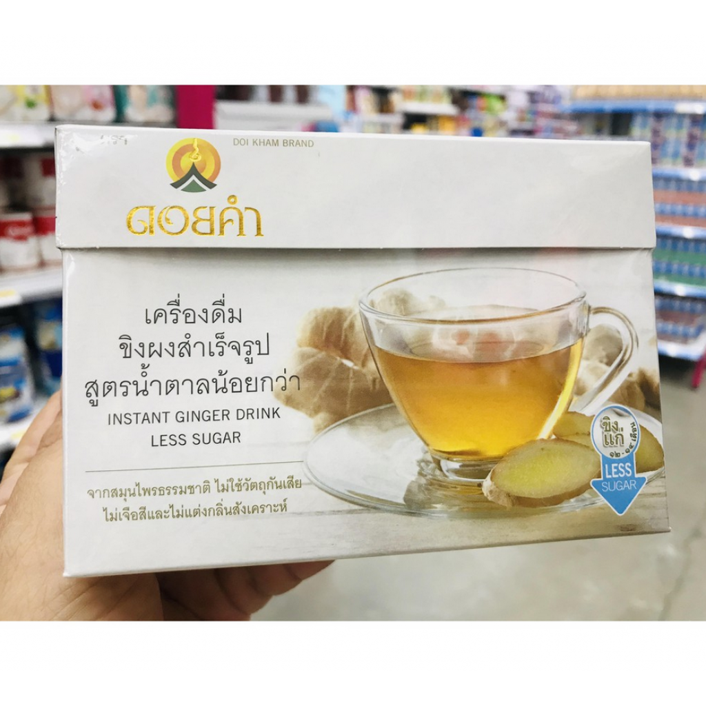 Doikham Instant Ginger Drink 9g. 12sachets