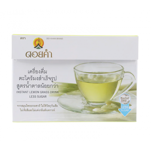 Doi kham Instant Lemon Grass Drink 10g. 12sachets