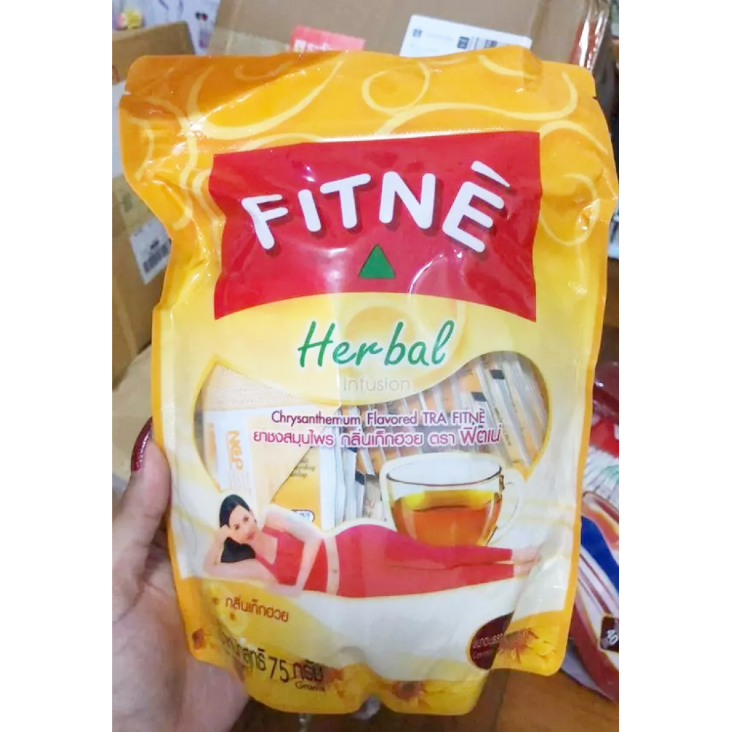 Fitne Herbal Infusion Chrysanthemum Flavored 2.50g. Pack 15sachets