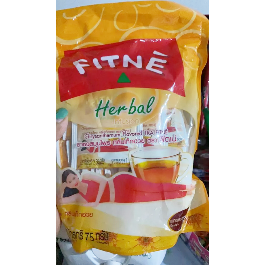 Fitne Herbal Infusion Chrysanthemum Flavored 2.50g. Pack 15sachets