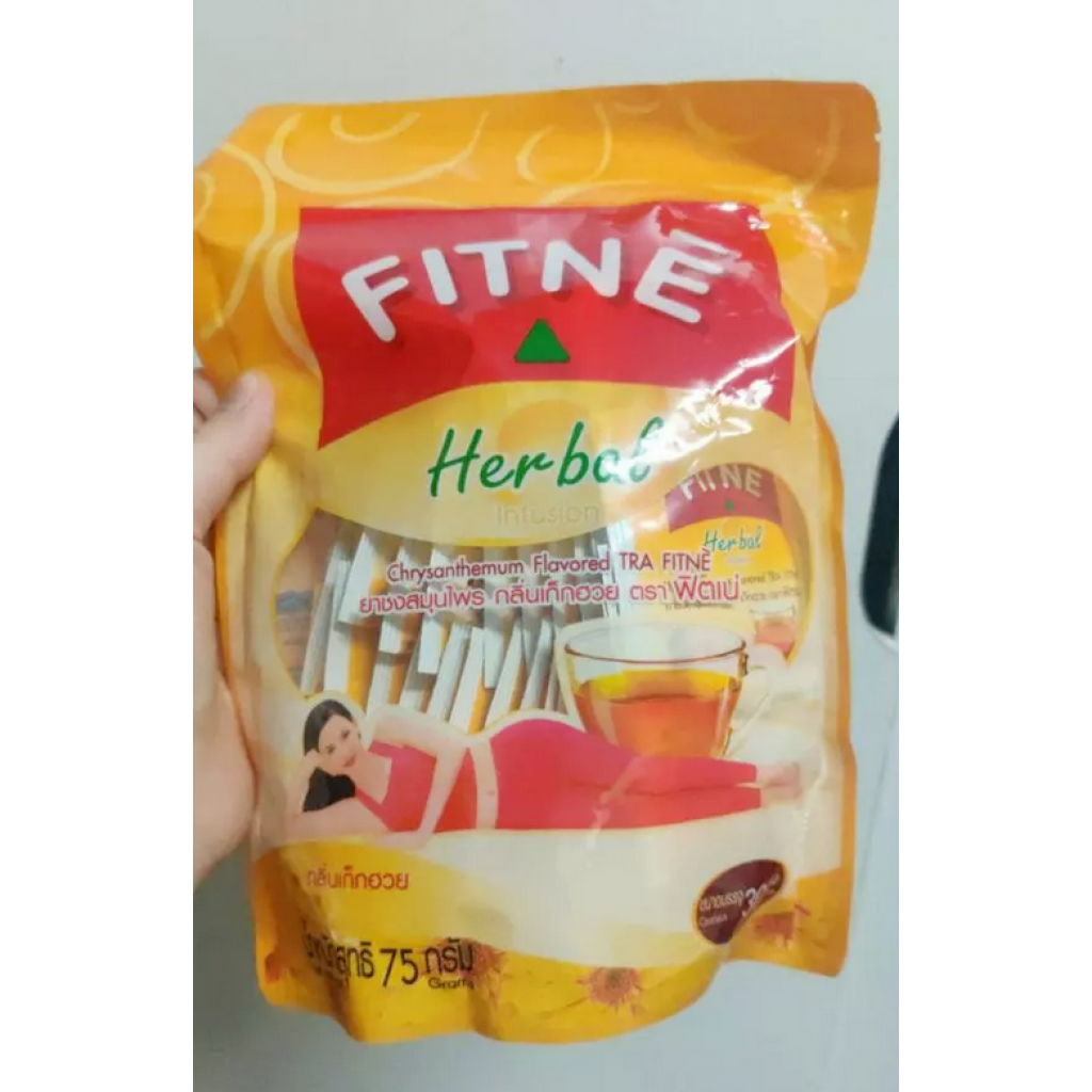 Fitne Herbal Infusion Chrysanthemum Flavored 2.50g. Pack 15sachets