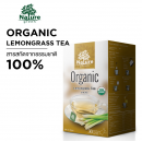 Nature Green Organic Lemongrass Tea 1g. Pack 30sachets