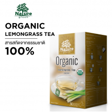 Nature Green Organic Lemongrass Tea 1g. Pack 30sachets