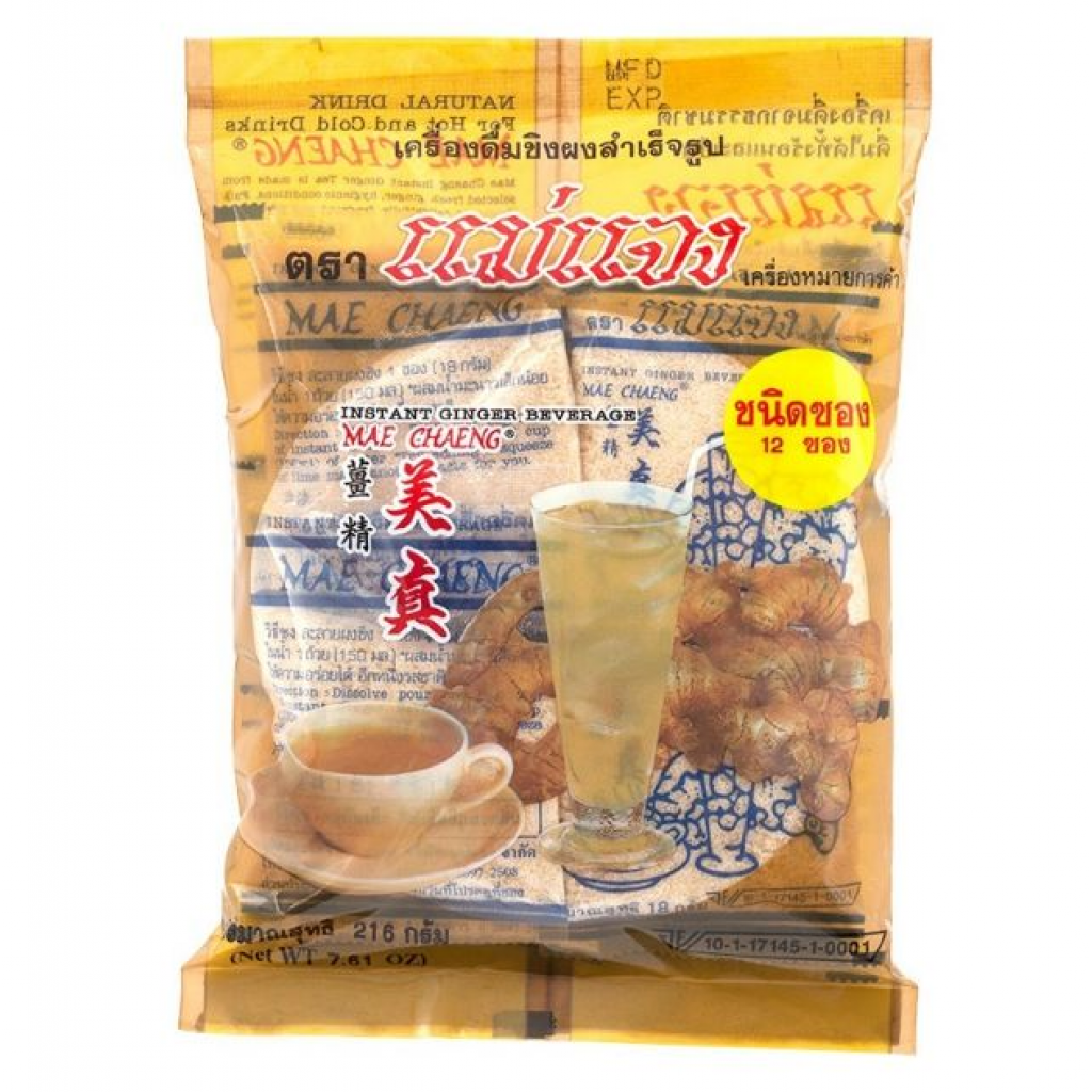 Mae Chaeng Ginger 18g. Pack 12sachets