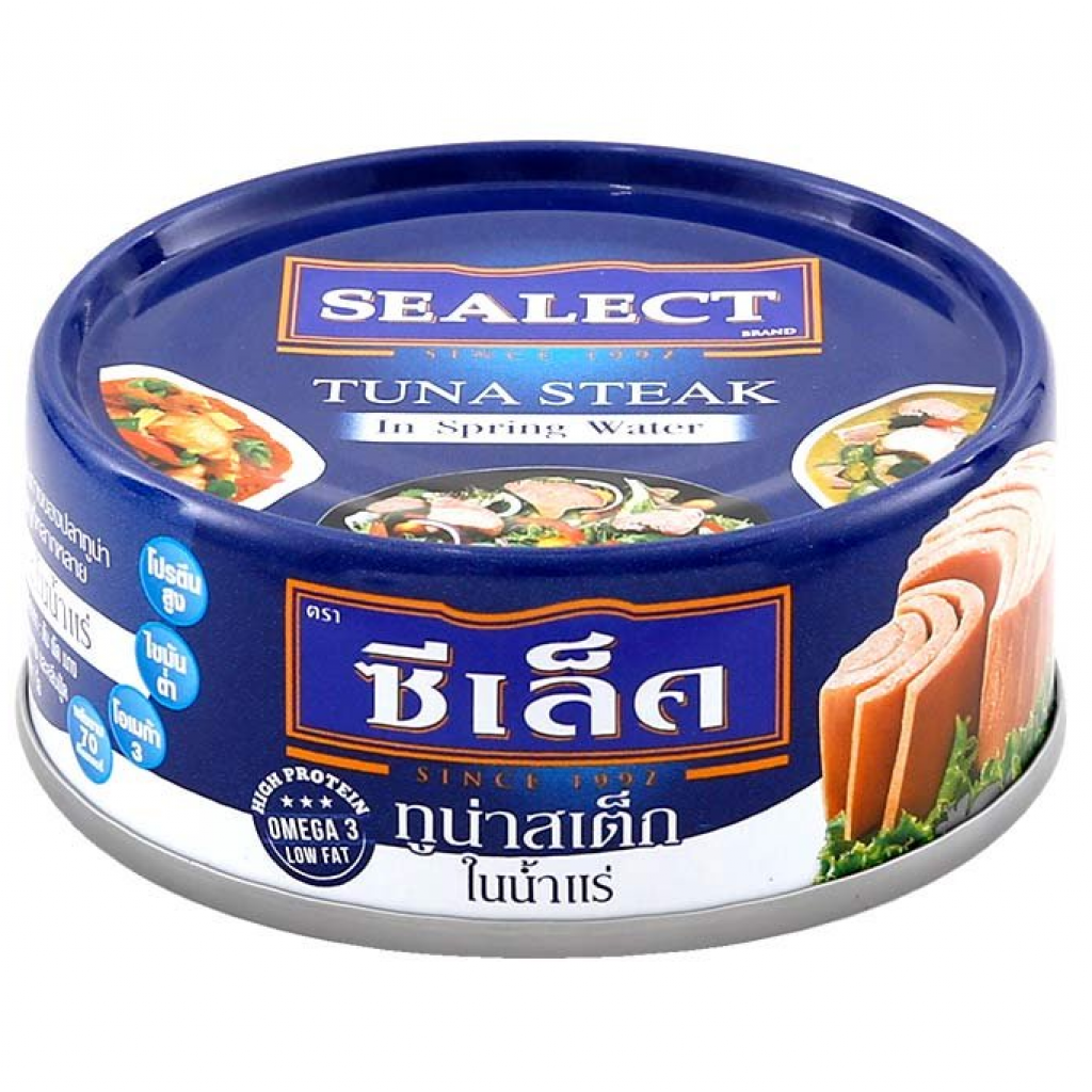 Sealect Steak Tuna in Spring Water 165g.