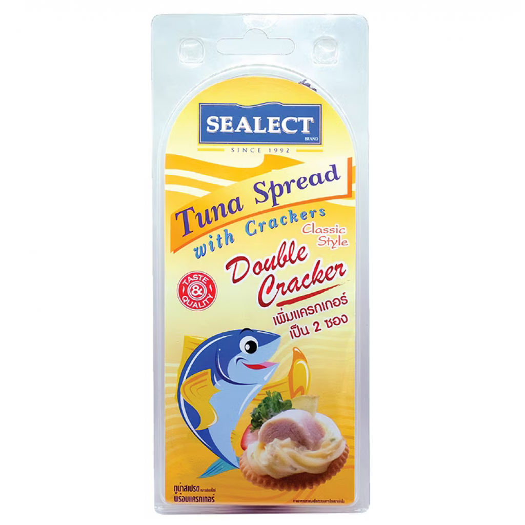 Sealect Tuna Spread with Crackers Classic Style 85g.