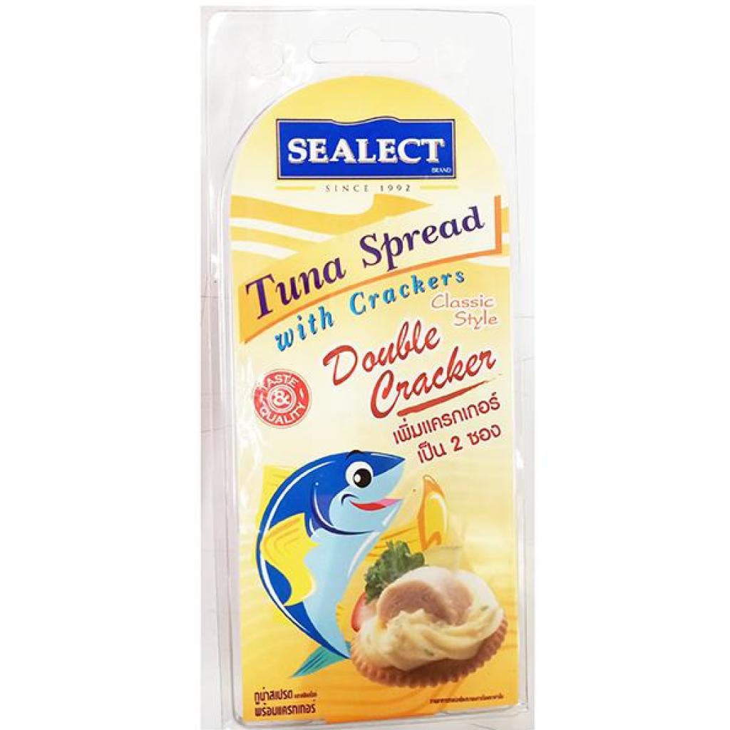 Sealect Tuna Spread with Crackers Classic Style 85g.