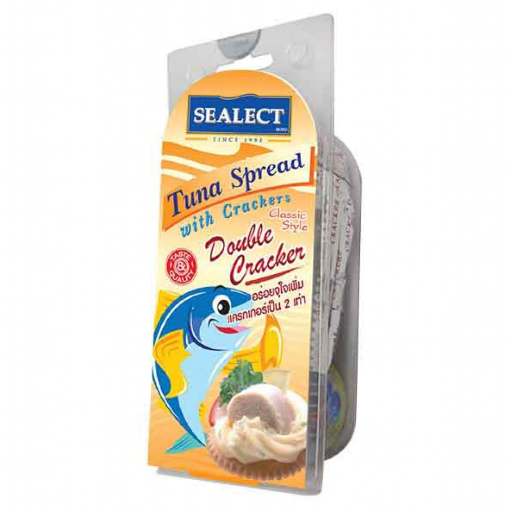 Sealect Tuna Spread with Crackers Classic Style 85g.