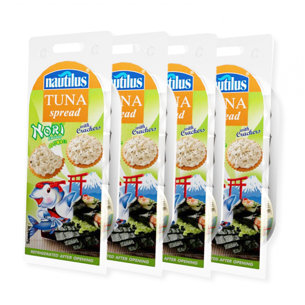 Nautilus Tuna Spread Nori with Cracker 115g.