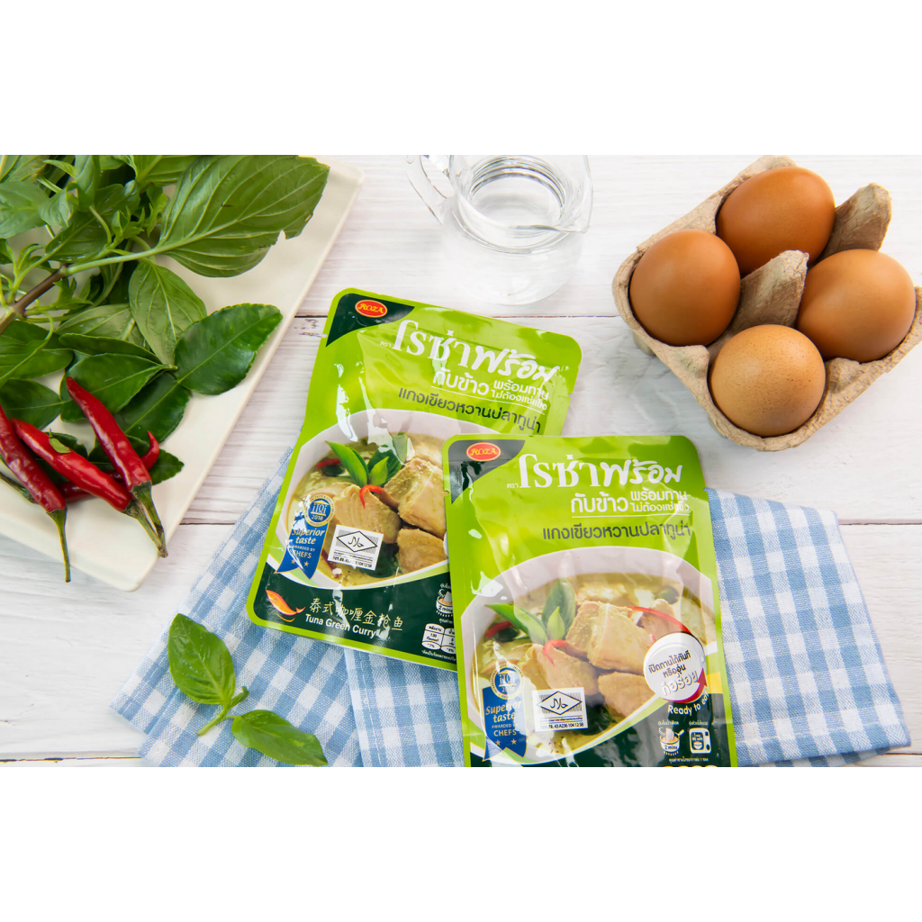 Roza Tuna Green Curry 105g.