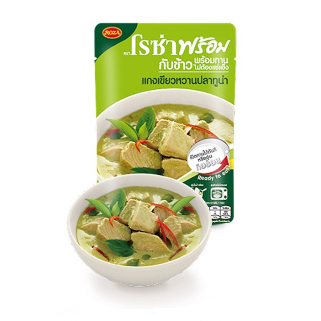 Roza Tuna Green Curry 105g.