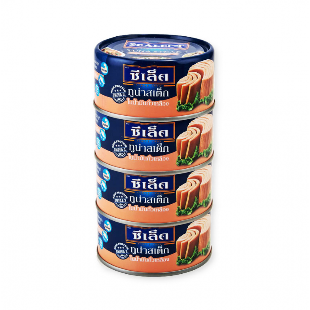 Sealect Tuna Steak in Soybean Oil 165g.