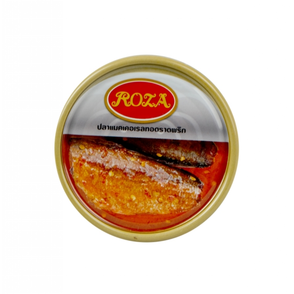 Roza Fried Mackerel with Chili 140g.