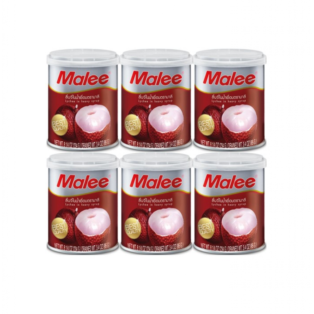 Malee Lychee in Heavy Syrup 234g.