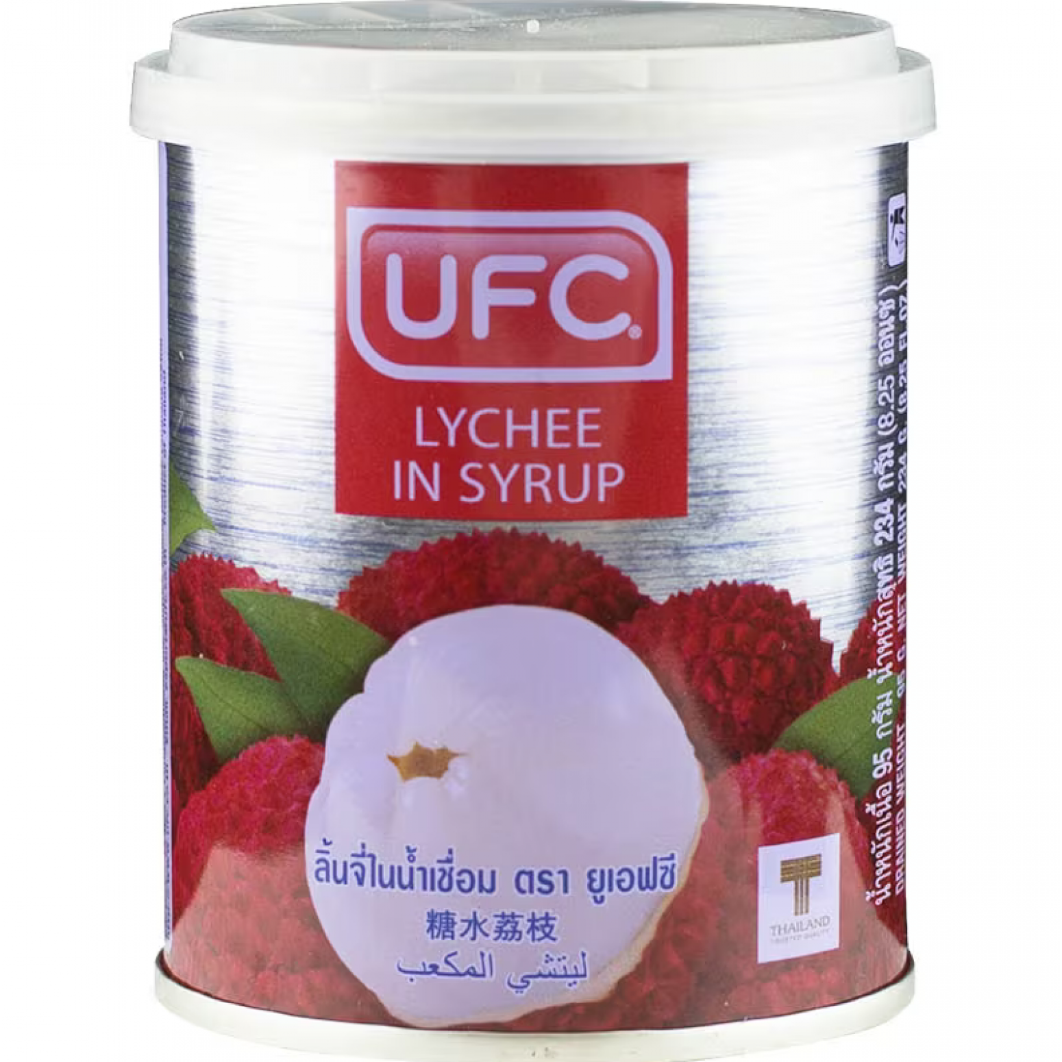 UFC Lychee in Syrup 234g.