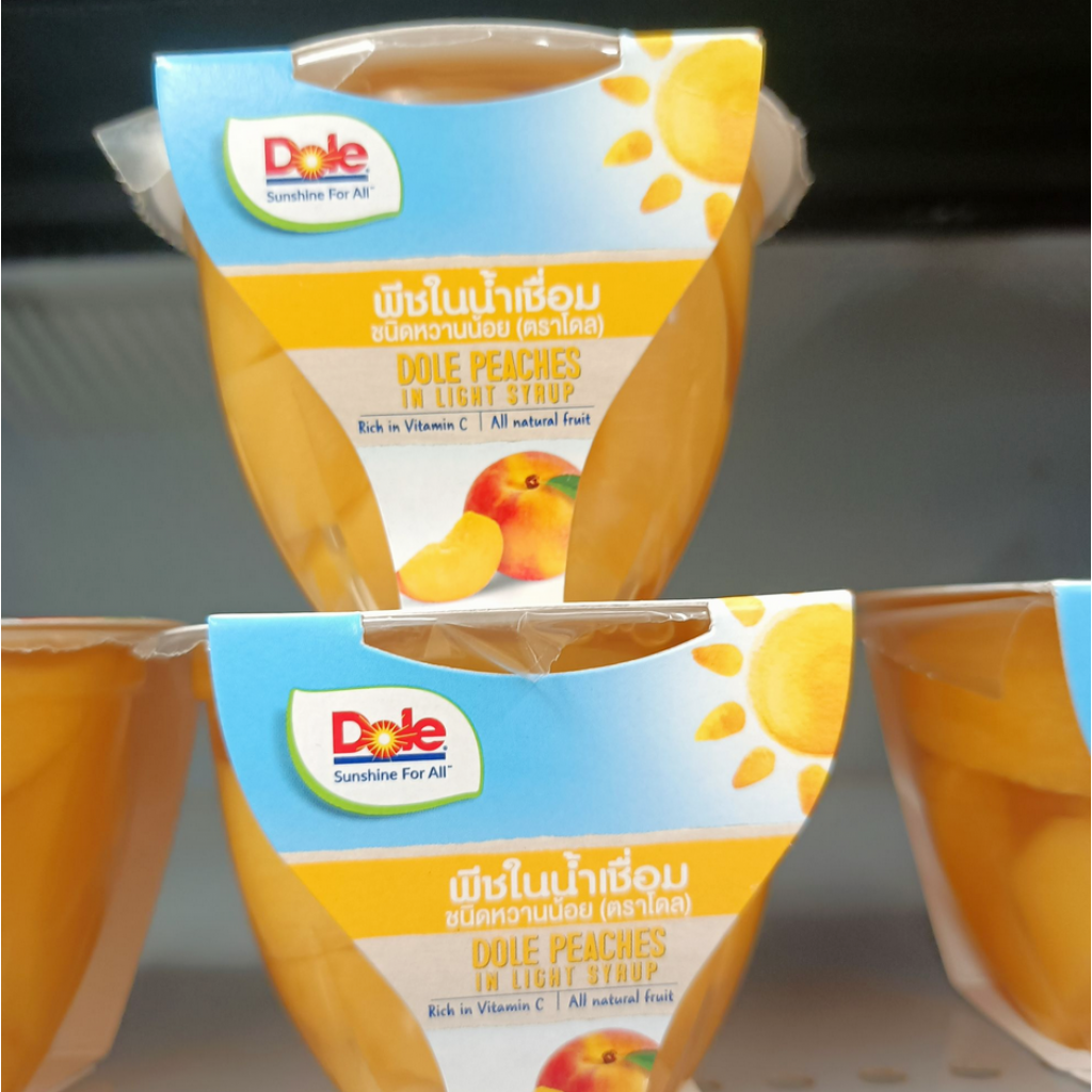 Dole Peaches in Light Syrup 198g.