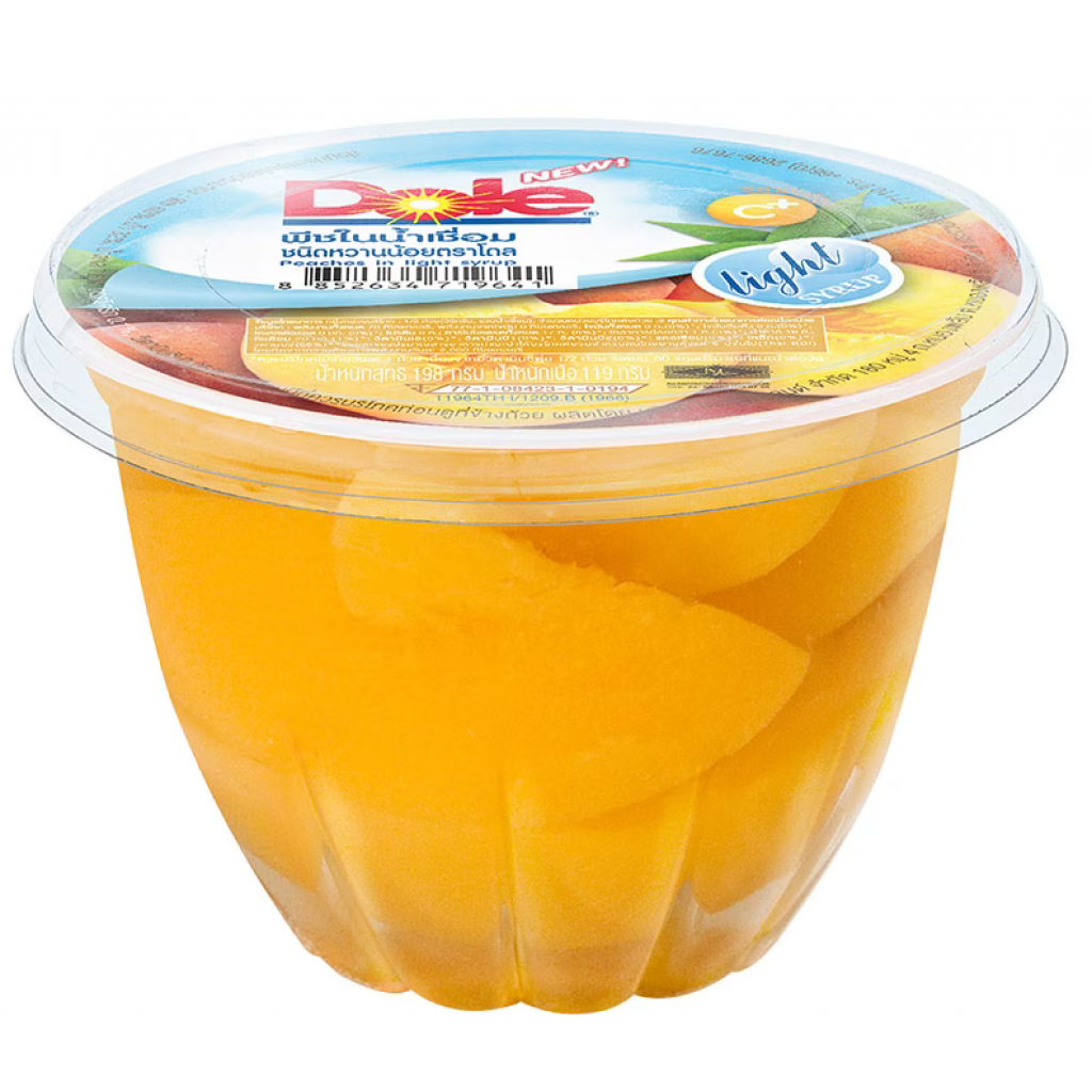 Dole Peaches in Light Syrup 198g.