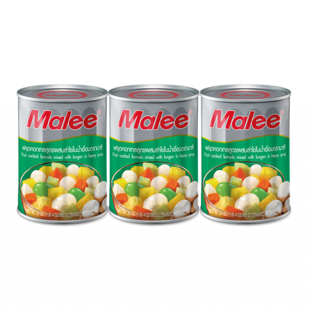 Malee Fruit Cocktail Formula mixed with Toddy Palm 565g.