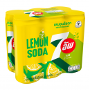 7Up Lemon Soda No Sugar 325ml. Pack 6