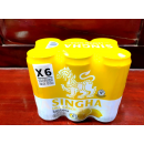 Singha Lemon Soda 330ml. Pack 6