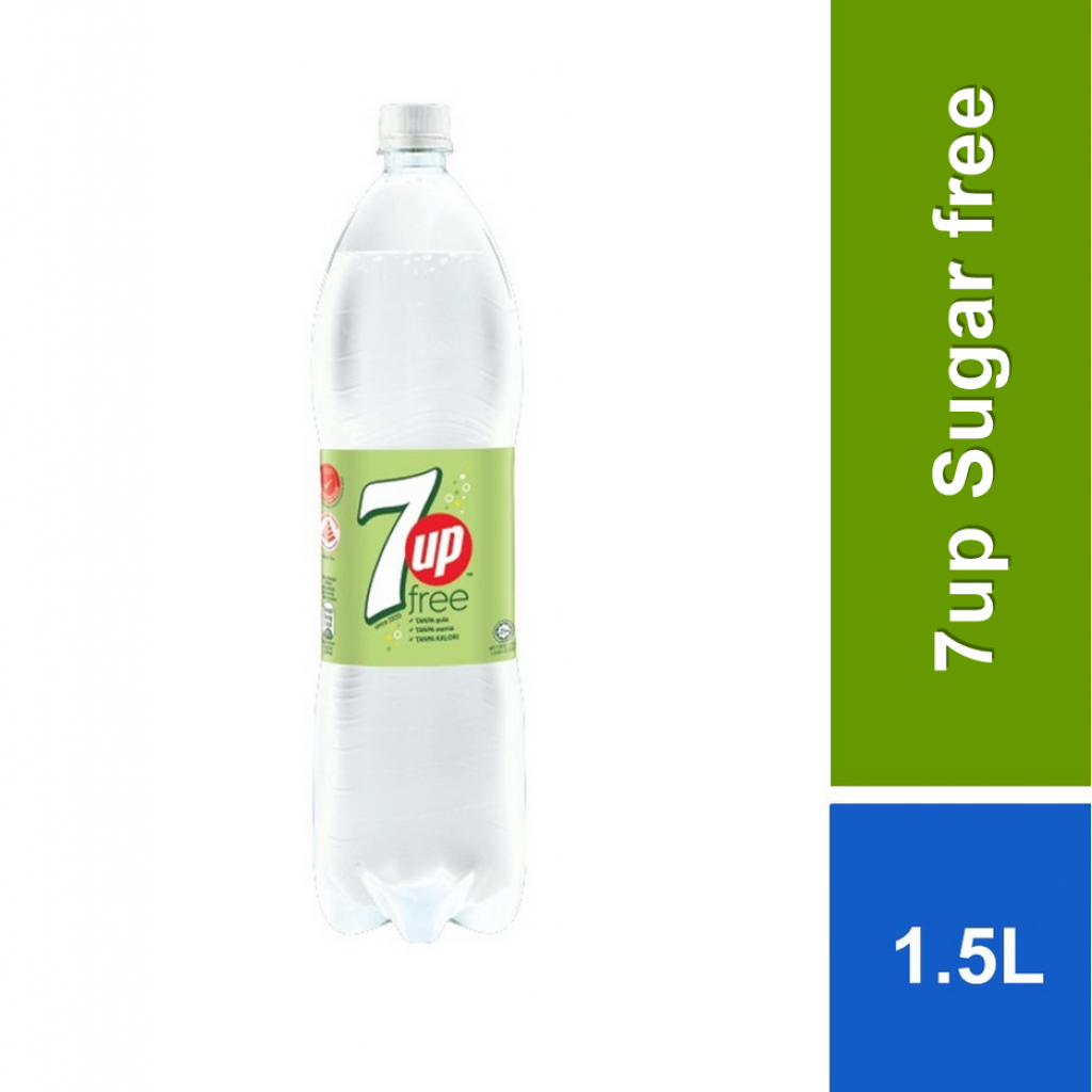 7UP Soft Drink Lemon and Lime Flavour No Sugar 1.45ltr.