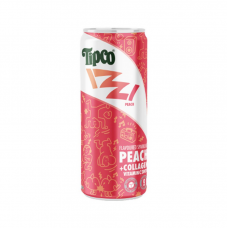 Tipco Izzi Sparkling Collagen Vitamin C Peach 330ml