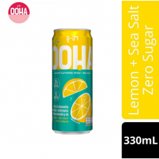 OOHA Lemon and Sea Salt Zero Sugar Soda 330ml.