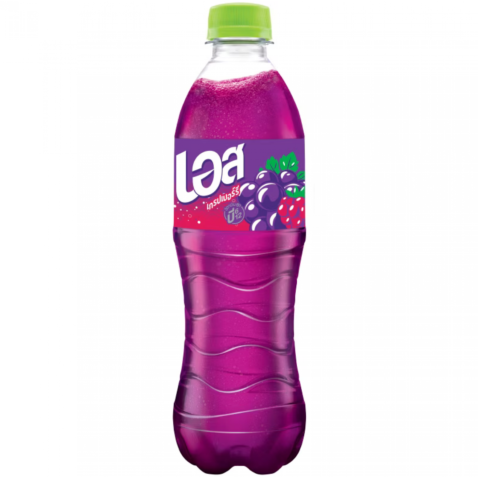 Est Grape Mixed Raspberry Flavored Drink Plus Vitamin B 515ml.