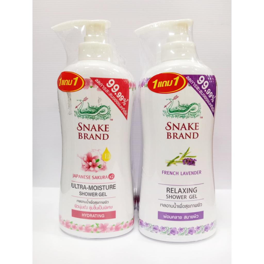 Snake Brand Shower Gel Ultra Moisture 450ml.