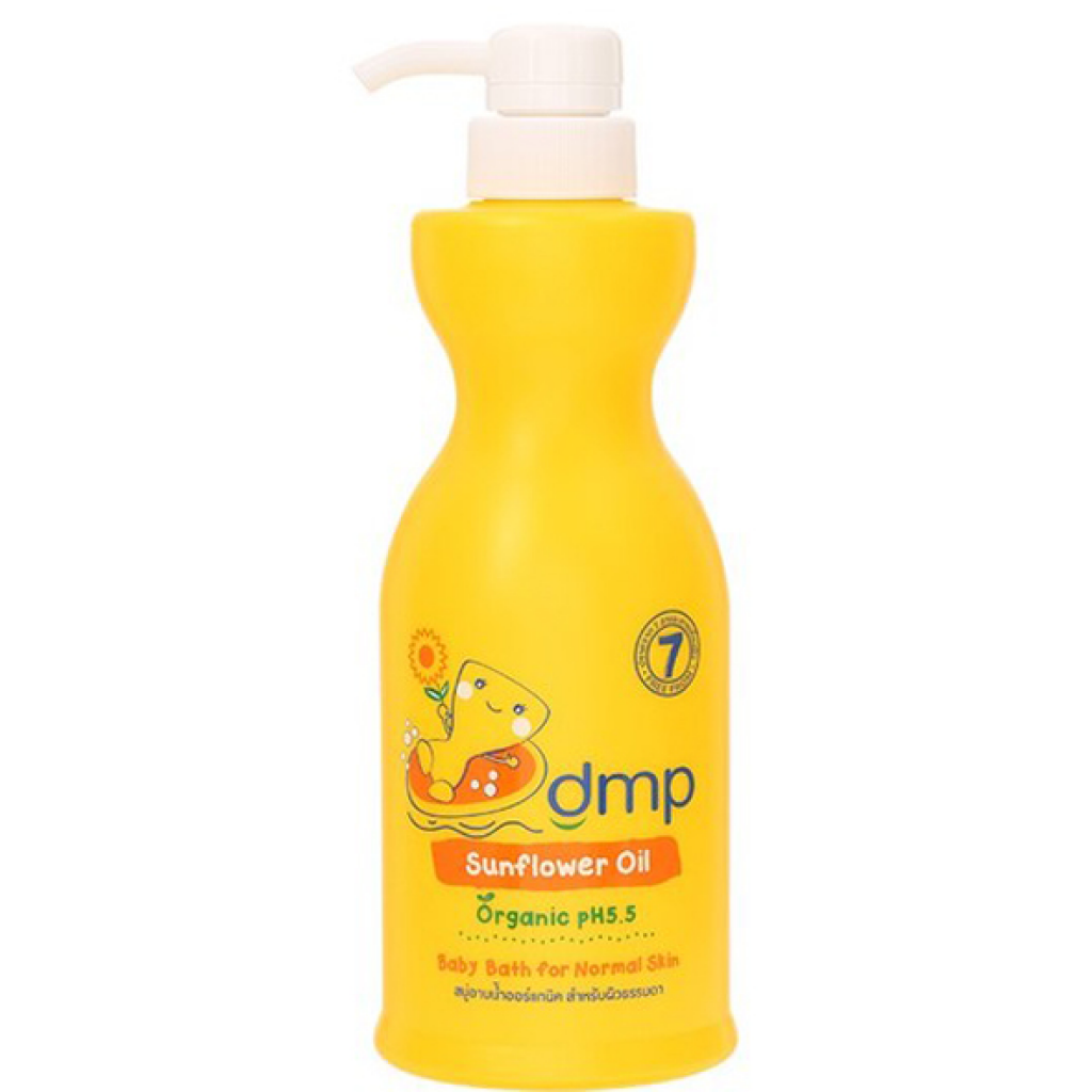 Dmp Organic P.H. 5.5 Sunflower Oil Baby Bath 480ml.