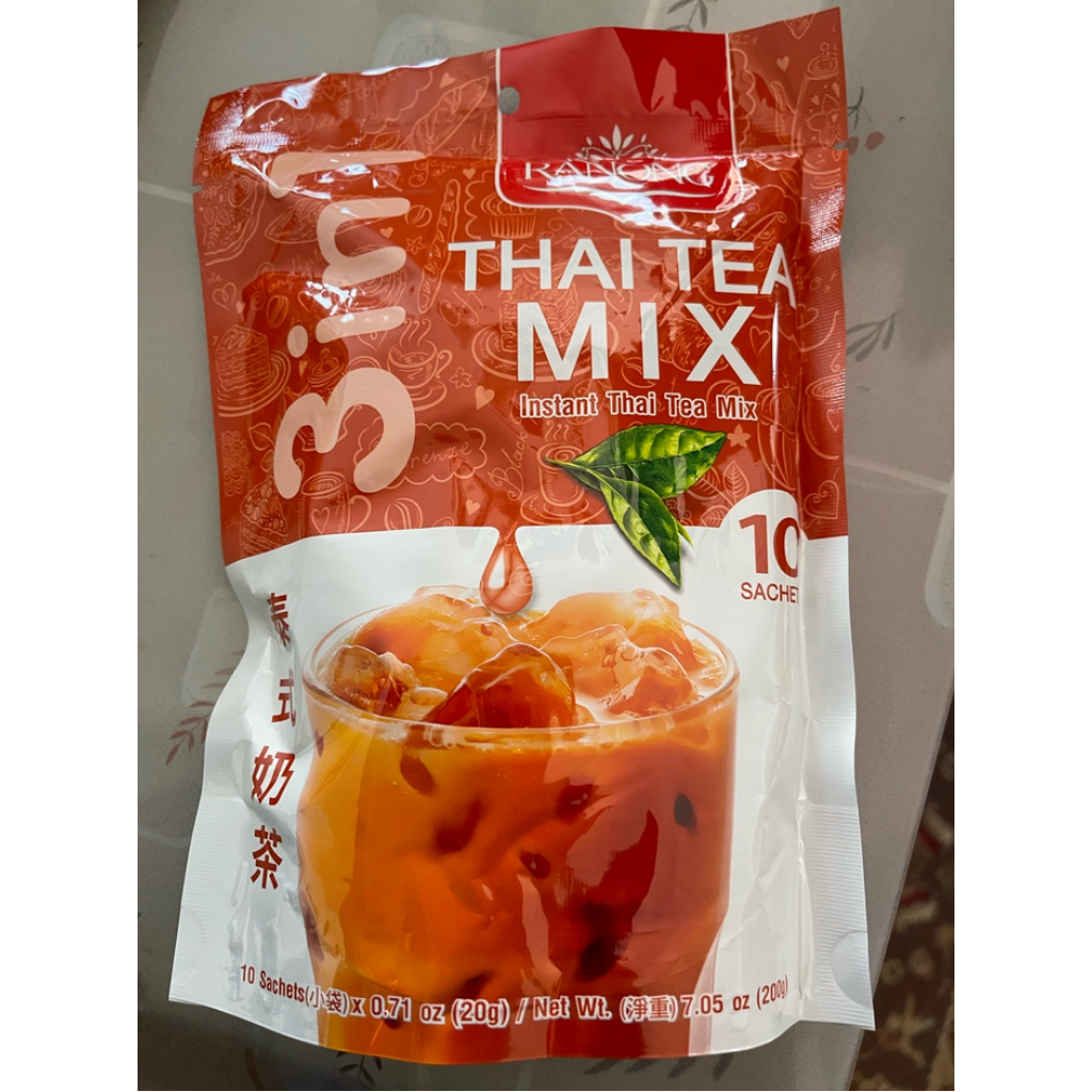 Ranong Tea Instant Thai Tea Mix 20g. Pack 10sachets