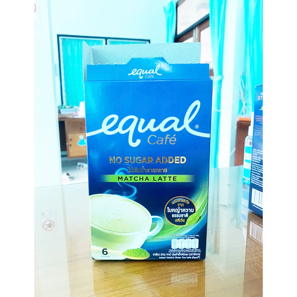 Equal Instant Matcha Green Tea Latte 90g. 6sachets