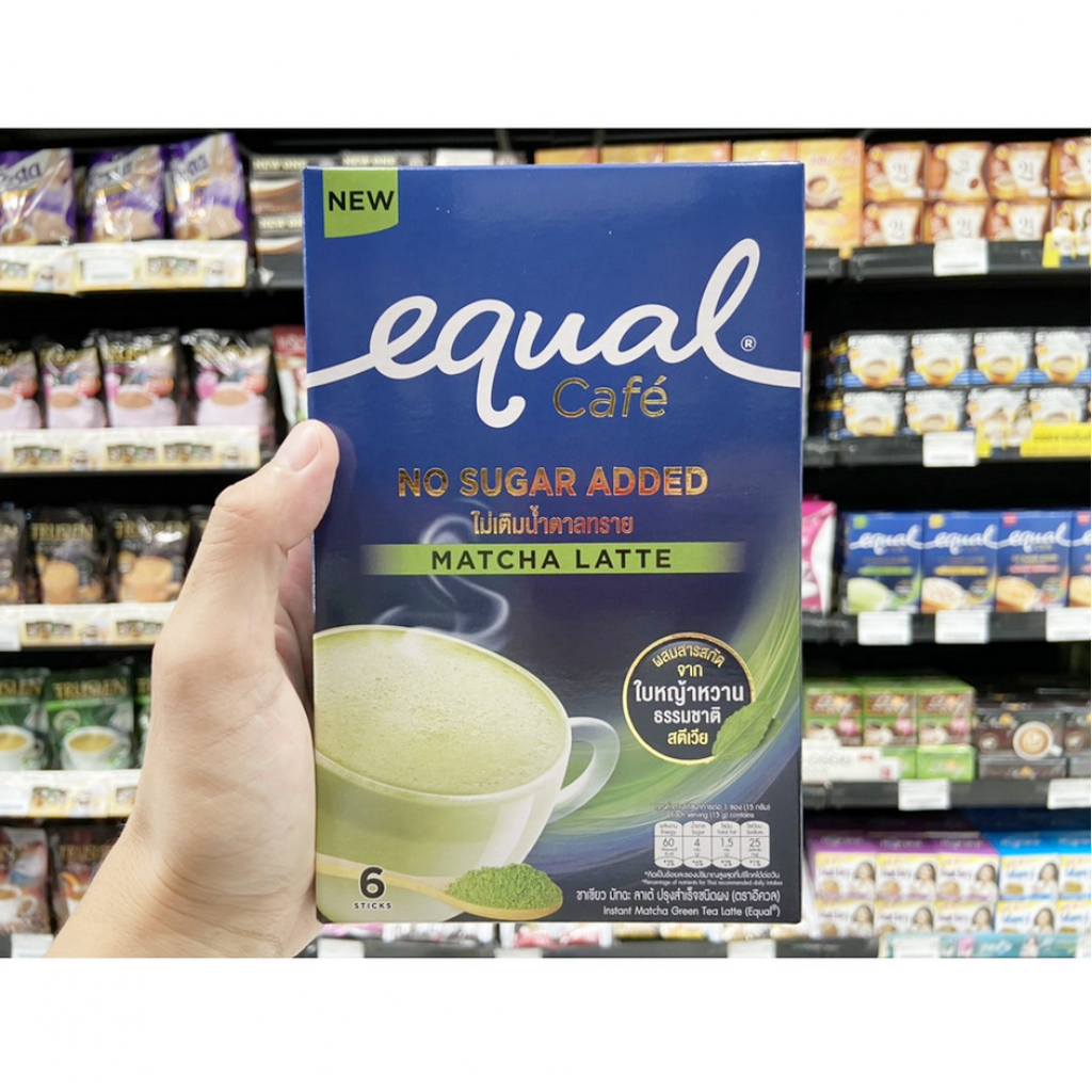 Equal Instant Matcha Green Tea Latte 90g. 6sachets