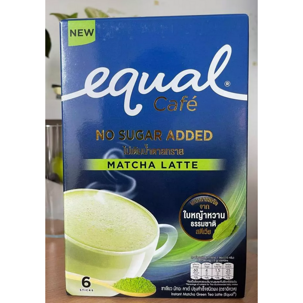 Equal Instant Matcha Green Tea Latte 90g. 6sachets