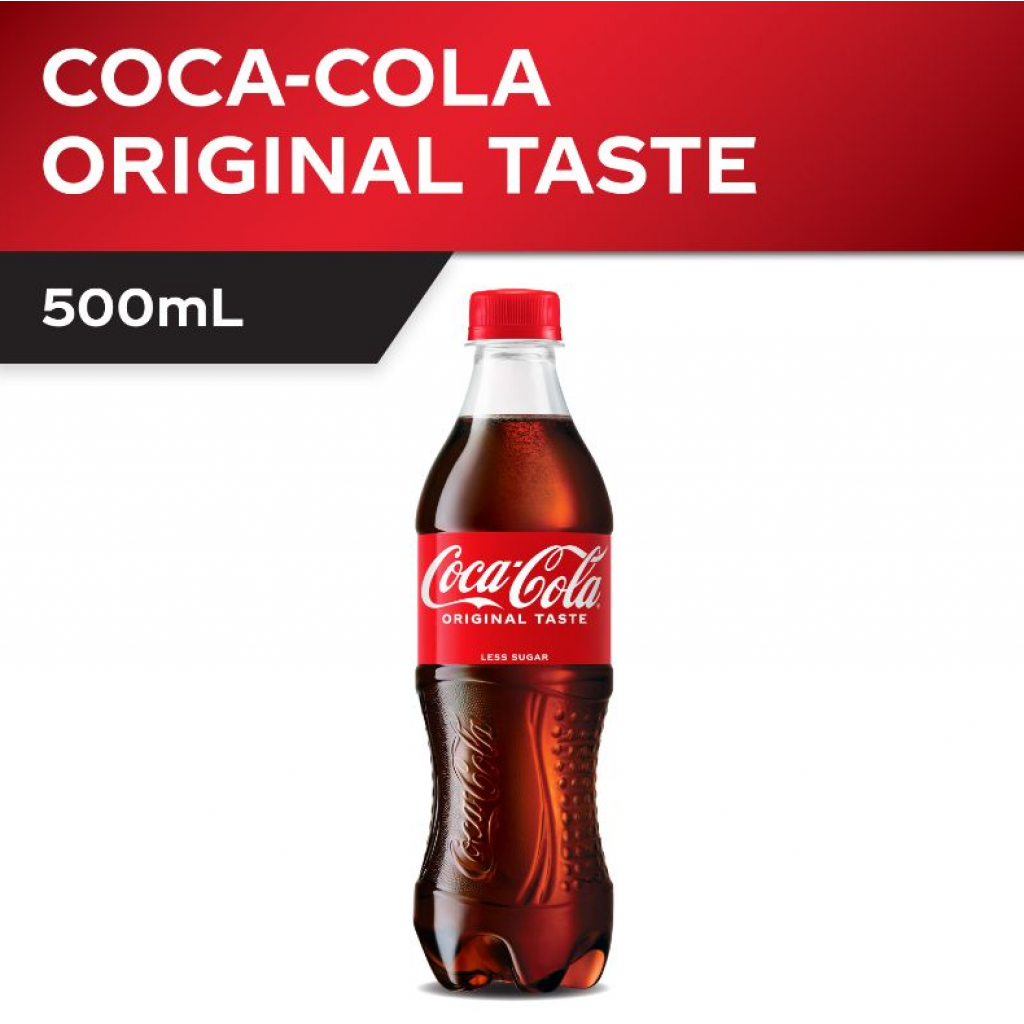 Coca Cola Coke Soft Drink 500ml.