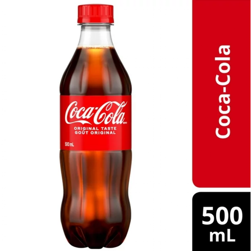 Coca Cola Coke Soft Drink 500ml.