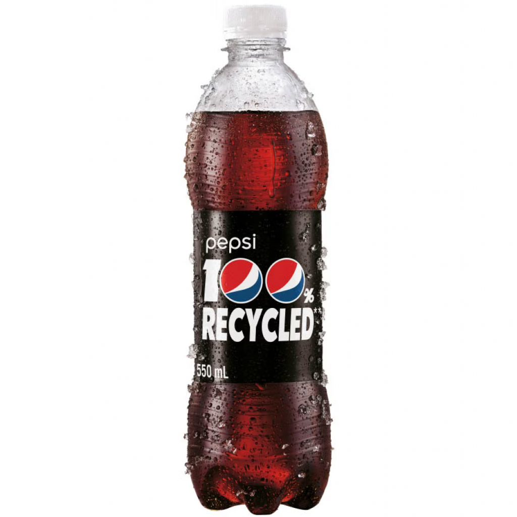 Pepsi Recycled No Sugar 550ml.