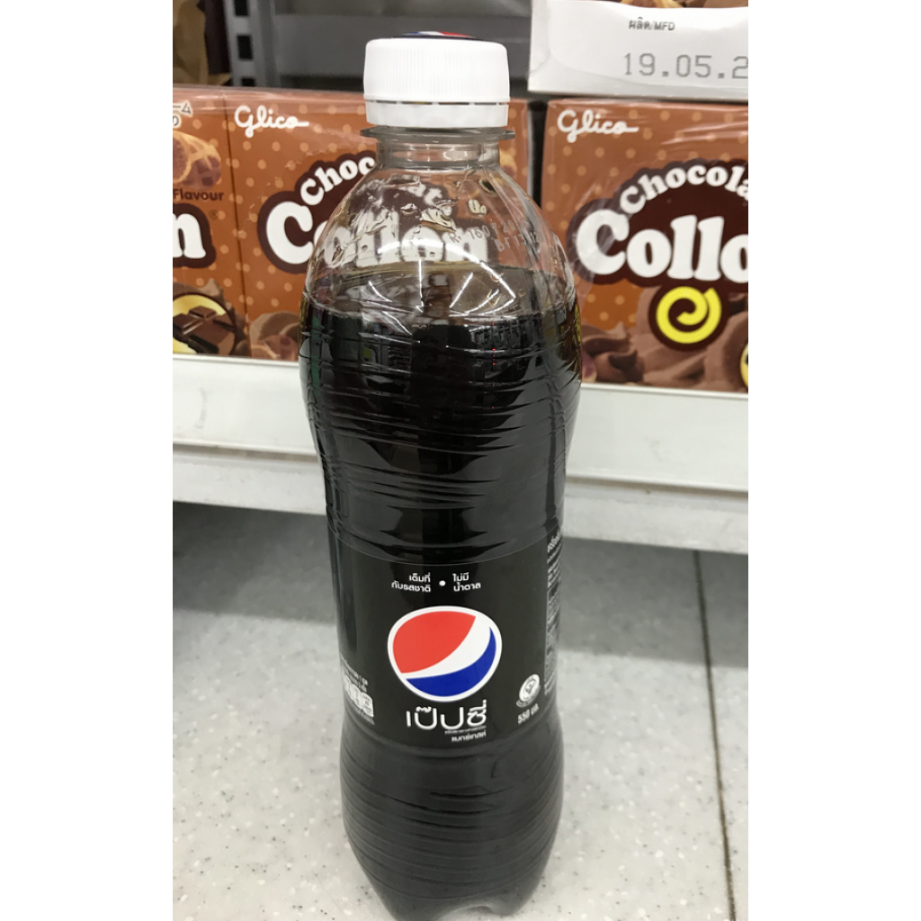 Pepsi Recycled No Sugar 550ml.