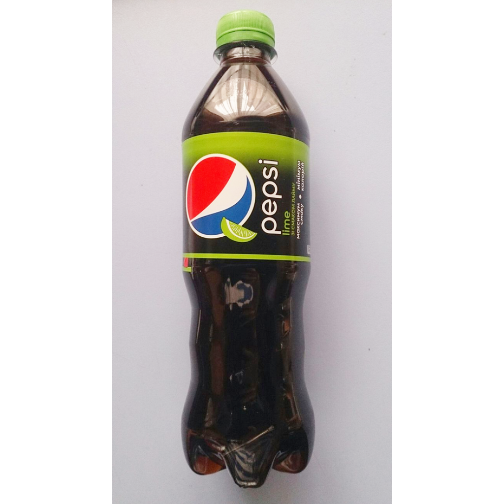 Pepsi No Sugar Lime Flavor 550ml.