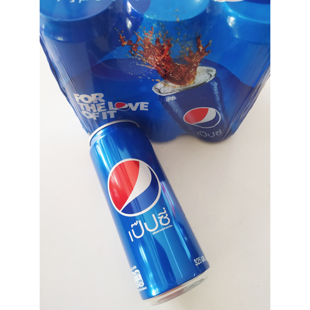 Pepsi Cola Carbonated Drinks 325ml. Pack 6