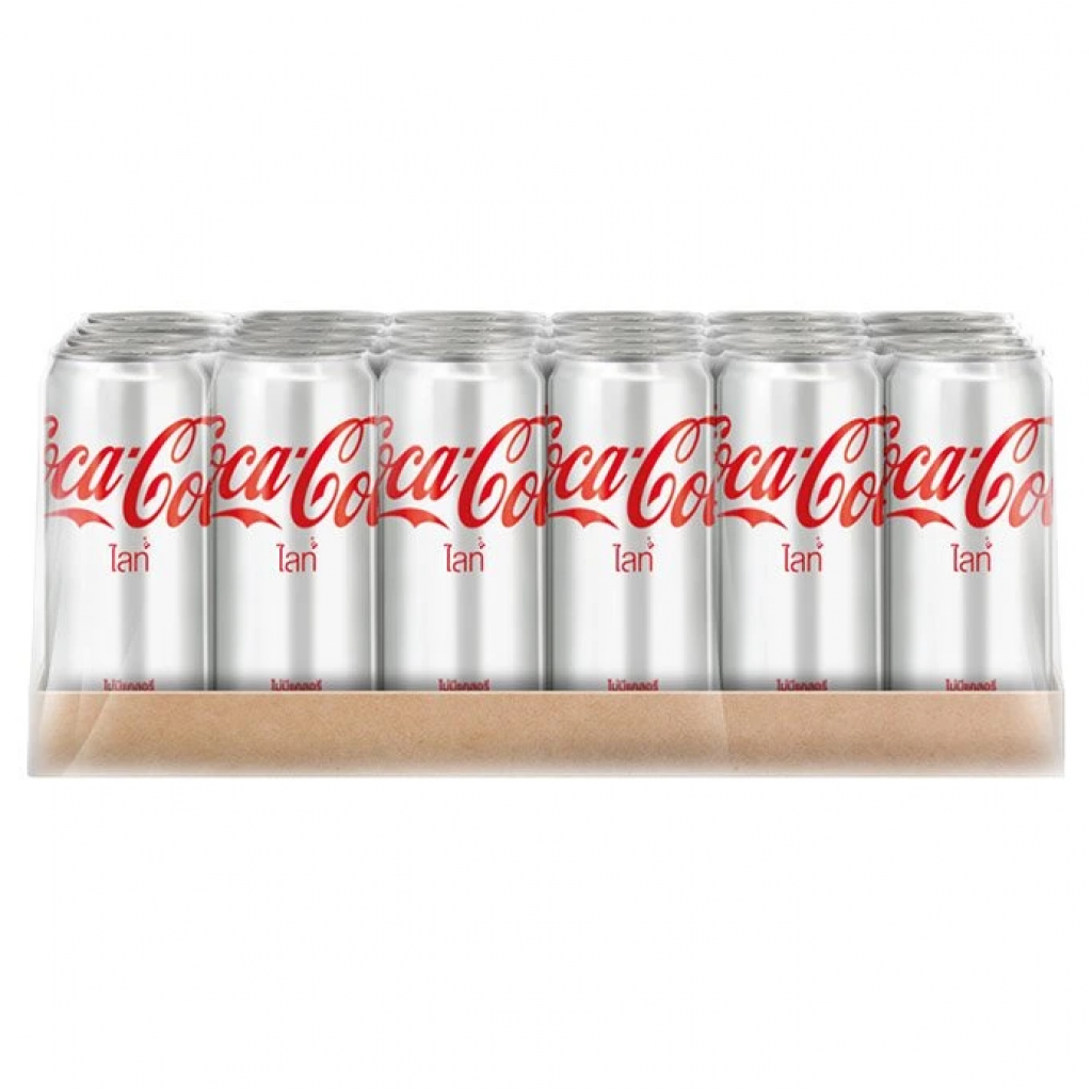 Coca Cola Coke Light Soft Drink 325ml. Pack 24