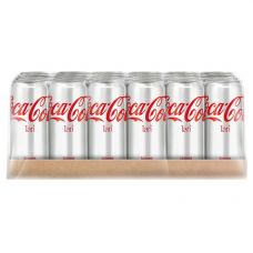 Coca Cola Coke Light Soft Drink 325ml. Pack 24