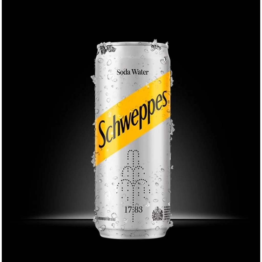 Schweppes Soda Water 330ml.