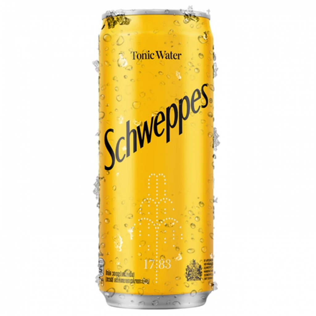 Schweppes Tonic Water 330ml. Pack 6